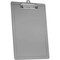 Acrimet 3 Pack Clipboard Letter Size A4 Low Profile Clip & Side Rulers, Durable Plastic - Smoke, 3PK 134.1 - alternate 7