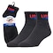 Railroad Sock Large Patriotic USA Quarter Socks, Black, 3PK USA 10-13 QU BLK - alternate 1