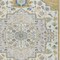 Homeroots 5' X 8' Gold Ivory And Blue Oriental Washable Indoor Outdoor Area Rug 596627 - alternate 5