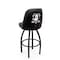 Holland Bar Stool Co Logo Grizzly Anaheim Ducks 36 in. Swivel Bar Stool with Black Wrinkle Finish L048 - alternate 1