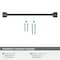 Amerock Exceed 10-1/16 inch 256mm Center-to-Center Matte Black Cabinet Pull BP36923FB - alternate 3