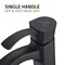 Anzzi Harmony Single Hole Single-Handle Vessel Bathroom Faucet, Matte Black L-AZ095MK - alternate 6