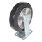 Vestil Rubber Rigid Caster 8 In. Diameter x 2 In. Width 881 Lb. Capacity Black/Gold CST-VE-8X2MRA-R - alternate 13