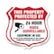 Signmission Video Surveillance Shield Sign This Prop, 12 inch X 12 inch, Plastic Sign, 2PK SHI-P-2PACK-12-470 - alternate 1