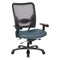 Space Seating 75 Series Big & Tall Double AirGrid Back and Fabric Seat Chair, Dillon Blue 75-7A773-R105 - alternate 1