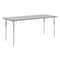 Flash Furniture Wren 72 in x 30 in Adjustable Height Activity Table, Thermal Laminate Top, Standard Legs, Gray XU-A3072-REC-GRY-T-A-GG - alternate 1
