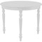 Homeroots 39" White Solid Wood Round Top Dining Table 569347 - alternate 6