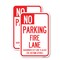 Signmission Sacramento No Parking Fire Lane Sign City Code 15.36.01, 18'' X 24'', Heavy Gauge Aluminum, 2PK A-1824-2PACK-22973 - alternate 1