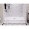 Anzzi Alexander 60 in. L x 36 in. W Alcove Shower Pan Base w/ Center Drain in Glossy White Marine Acrylic SB-AZ106C - alternate 5