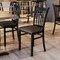 Flash Furniture HERCULES Black Ladder Back Metal Restaurant Chair - Mocha Vinyl Seat XU-DG-6Q2B-VRT-MCHV-GG - alternate 7