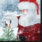 Homeroots Santas Tree Star 2 Black Framed Print Wall Art 407562 - alternate 2