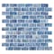 Andova Tiles Zalo 1-in. x 2-in. Brick Joint Glass Wall & Floor Mosaic Tile (1 Square Feet Per Sheet) ANDZAL612 - alternate 5