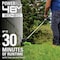 Greenworks 24V, 2 x 24V 15'' Brushless String Trimmer with, 2 2.0 Ah Batteries & Charger 2121202 - alternate 8