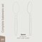Bakkenmaster Disposable Cutlery Set Heavy-Duty BPA-Free Plastic Spoons, Reusable and Heat-Resistant, 1000PK BK-1000CS - alternate 7