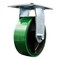 Service Caster 6 Inch Heavy Duty Green Poly on Cast Iron Rigid Caster with Ball Bearing SCC SCC-35R620-PUB-GB - alternate 1