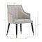Manhattan Comfort Eda Wood  Armchair in Light Gray DC1677-3 - alternate 7
