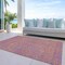 Homeroots 8' X 10' Purple And Copper Abstract Washable Indoor Outdoor Area Rug 599835 - alternate 6