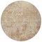 Homeroots 8' Copper And Beige Round Abstract Washable Indoor Outdoor Area Rug 605544 - alternate 5
