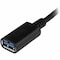 Startech.Com USB C to USB A Adapter Cable - M/F - 6in - USB 3.0 5Gbps - USB-IF Certified USB31CAADP - alternate 3