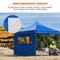 Ergodyne Blue Pop-Up Tent Mesh Window Sidewall - 10ft x 10ft 6195 - alternate 7