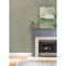 A-Street Prints Exhale Moss Woven Faux Grasscloth Wallpaper 4147-27261 - alternate 4