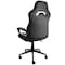 Elama High Back Adjustable Faux Leather Office Chair in Gray and Black ELM-F-005 - alternate 4