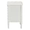 Baxton Studio Malinda Classic White Wood 2-Drawer End Table with Spindle Legs 253-14064-ZORO - alternate 9