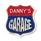 Signmission Danny's Garage, 6 Inch X 6 Inch, Plastic Sign SHI-P-6-383-DANNY - alternate 1