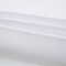Homeroots White Sheer and Grid Shower Curtain and Liner Set 399750 - alternate 3
