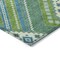 Homeroots 8' X 10' Lime Green Aqua And Ivory Tribal Washable Indoor Outdoor Area Rug 598133 - alternate 5
