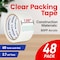 Campior Clear Packing Tape, Heavy Duty, 1.88In x 60 Yards, 2.7mil, 48 Rolls for Shipping and Sealing CMPTAPE48 - alternate 5