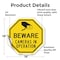 Signmission Beware Cameras in Operation, 18 Inch X 18 Inch, Vinyl Decal OC-D-18-327 - alternate 4