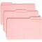 Smead File Folders, Pink, PK100 SMD17634 - alternate 1