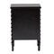 Baxton Studio Malinda Classic Black Wood 3-Drawer End Table with Spindle Legs 253-14067-ZORO - alternate 7