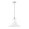 Z-Lite Fleur Brushed Nickel 1 Light Pendant 1958P16-BN - alternate 7