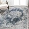 Jonathan Y Rosalia Cottage Medallion Ivory/Blue 5 ft. x 8 ft. Area Rug MDP403G-5 - alternate 4