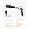 Vevor Car Cleaning Gun 6-9.2 Bar High-Pressure Air Blow Gun 2 Nozzles Blasts Dirt Dust HCL-15A - alternate 3