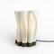 Jonathan Y Flame 13.5" Modern Bohemian Plant-Based PLA 3D Printed Dimmable LED Table Lamp, White/Brown USA1002A - alternate 8