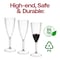 Smarty Had A Party 8 oz Clear Stripe Round Disposable Plastic Champagne Flutes 48 Champagne Flutes, 48PK 1708-CASE - alternate 8