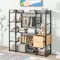 Homeroots 69" Black Metal Closet System 590273 - alternate 9