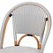 Bali & Pari Genica Classic French Two-Tone Black and White Weaving and Natural Rattan 2-Piece Counter Stool Set 251-2PC-13958-ZORO - alternate 6