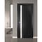 Sartodoors Solid Interior French, Planum 0040 Matte Black with White Glass, Single Regular Panel Frame Trims H PLANUM0040ID-BLK-2884 - alternate 6