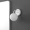Jonathan Y Louis Parisian Globe 5.75" 1-Light Metal/Frosted Glass Modern Contemporary LED Vanity Light, White JYL3534D - alternate 8