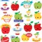 Eureka Apple Scented Stickers, 80 Per Set, 6PK 650947 - alternate 3