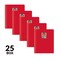 C-Line Products 8-1/2" x 11" Red Two-Pocket Heavyweight Poly Portfolio Folder, 25EA/BX, 6BX/CT 33954-BX - alternate 5