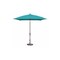 Treasure Garden 7.5 ft Square Patio Umbella, aluminum, fiberglass ribs, outdoor, Aruba UM847SQ-00 5416 Aruba - alternate 1