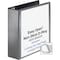Business Source Ring Binder, Black, Clear Sleeve BSN26962 - alternate 2