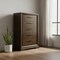Homeroots 19" X 39" X 54" Tobacco Wood Chest 348185 - alternate 4