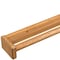 Homeroots 16in Traditional Solid Teak Towel Bar 475857 - alternate 5