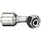 Gates Female DIN 24 Cone Swivel - Light Series with O-Ring - 45 Bent Tube MegaCrimp G25650-0615 - alternate 5